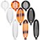 9Pcs French Banana Clip Hair Comb Fishtail Hair Clip Comb and Round Banana Clips for Women Girls, Flexible Ponytail Holder Clips Hair Styling Accessories, Round Ponytail Holders