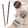 Wooden Sticks Hair Chopstick 8PCs,Bamboo Shape Long Hair Sticks,Wood Hair Chopsticks Hair Holders,Women Hair Pins Buns,Classical Hairpin Hair Accessories Decorative Hair Holder for Women