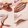 Flat Hair Clip 6 pcs Lay Down Claw Clips Hair Accessories for Women -Basic