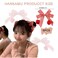 6 Pcs Cherry Bow Hair Clip Sweet Cute Alligator Clips Barrettes Hair Decoration for Teen Girls Women