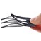Chinco 24 Pcs Double Grip Hair Clips Metal Snap Clips Women Barrettes for Hair Making, Salon Supplies(Gun Black,2 Inch)