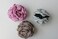 Rose Flower Claw Clip   Rose Flower Hair Clip for Women (Grey), 1 Count (Pack of 1)