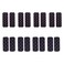 8 Pairs Hair Pad Hair Fringe Sticker Hair Sticker Clip Posts Tape Fringe Patch Hair Bang Stickers for Hair Styling Hair Accessories (Black)