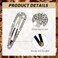 8PCS Rhinestone Hair Clips, Water Drop Crystal Hair Barrettes, Bling Metal Snap Duckbill Hairpins Sparkle Hair pin, Glittering Hair Accessories for Women Girls-Color, Gold, Silver, Black