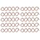 KALLORY Hair Clip, 10 Pcs Spiral Hair Pins, Twist Screw Hair Clips for Women Girls Bun Hair Style DIY (Rose Gold)
