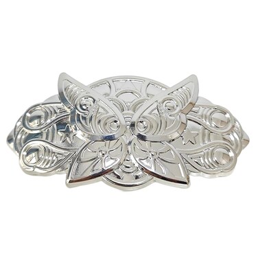Anime Frieren Gifted Fern Hair Clips Metal Butterfly Shape Hair Ties Hair Accessories Hard Silver Barrettes Headwear Cosplay Props Halloween