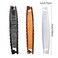 WILLBOND 6 Pieces Banana Hair Clip Clincher Combs Clip Fishtail Fish Shape Hair Clip Ponytail Banana Clip Accessory for Women Hair(Black, White, Brown)