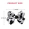 4PCS Cow Print Hair Bows Clips for Baby Girls Women Cowgirl Moo Cow Bowknot Party Costume Hair Accessories 3 Inch