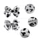 4PCS Cow Print Hair Bows Clips for Baby Girls Women Cowgirl Moo Cow Bowknot Party Costume Hair Accessories 3 Inch