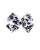 Cow Stria Hair Clips Pin Bows Milk Cow Headband Hairclip Cow Stria Girls Bow BBG34 (6 Inch)
