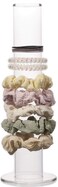 Cq acrylic Acrylic Ponytail and Scrunchie Holder Stand,Girls Bracelet Display Rack, Hair Scrunchy Holder, Vertical Bracelets and Scrunchies Holders,12 Inch High