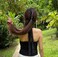 Premium Durable Acetate Hair Clip - Large Claw Clip for Thick Hair   No Slip Claw Clip   4 Inch Hair Clip for Women (Black)