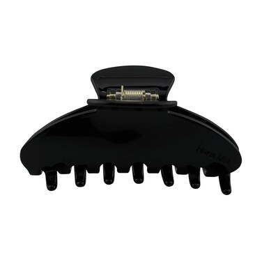 Premium Durable Acetate Hair Clip - Large Claw Clip for Thick Hair   No Slip Claw Clip   4 Inch Hair Clip for Women (Black)