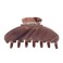 Premium Durable Acetate Hair Clip for Women - Large No Slip Claw Clip for Thick Hair   1 Piece (Mocha)