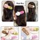 4 PCS Plush Bear Hair Clip Fashion Large Duckbill Clip Sweet Cute Side Clip Hairpin Colorful Plush Cartoon Bear Hair Accessories for Women