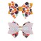 8pcs Autumn Hair Accessories Autumn Hair Clips Hair Bow Thanksgiving Hairpin Turkey Hairpin Fallen Leaves Hair Bow for Girls Party Prom Hairpin Autumn Party Hair Accessories Special Headdress