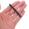 COHEALI 50pcs Simple Black Metal Painting Bobby Pin Classic Diy Hairpins Hair Accessory For Women