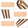 Lurrose Hair Chopsticks Hair Forks 3 Prone Hair Pin 3- prong Hair Fork Wooden Hair Stick Wooden Hair Hair for Buns Hair Pin Hair Accessories Wood Hair Fork French Hair Stick Womens Hair Clips