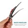 Minkissy 2pcs Decorative Alligator Hair Clips, Rhinestone Duckbill Hair Clips Metal Alligator Sectioning Clips for Women