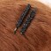 Beaupretty Rhinestone Bobby Pin, hair jewelry bobby pins Crystal Metal Hair Clips Diamond Wedding Bridal Hair Accessories for Women bobby pins decorative rhinestone Ladies (Black)