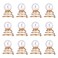 Luxshiny Golden Pearl Spiral Hair Pins 12pcs Swirl Hair Twists Coils Clips Twist Hair Jewelry Metal Alloy Bobby Pins Decorative Hair Accessories for Girls Women Bridal Wedding Prom Party Birthday
