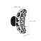 Large Rhinestones Jaw Clips Strong Hair Claw Clips Hair Clamps Hair Accessories for Women (Black White)