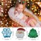 Christmas Snowflake Hair Claw Clips for Women Santa Claus Xmas Tree Hairpins Barrettes Tortoise Non-slip Strong Grip Clips Hair Accessories for Girls Thick Thin Hair Xmas Party 3Pcs