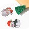 Christmas Hair Claw Clips for Women Girls Christmas Tree Snowman Santa Claus Hair Claw Clips for Thin Medium Hair Cute Hair Accessories Christmas gift（3 pcs）
