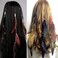 Feather Hair Clips Boho Headband Wig Beaded Feather Headdress Hair Extensions Handmade Hair Clip Girl Hair Accessories for Women Lady