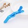 AKOAK 6 PCS Professional Anti slip Crocodile Clip - Large Styling Hair Clip for Women's Thick Hair, Dyeing or Hair Care Partition Positioning Clip, Salon DIY Accessories (Blue)