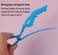 AKOAK 6 PCS Professional Anti slip Crocodile Clip - Large Styling Hair Clip for Women's Thick Hair, Dyeing or Hair Care Partition Positioning Clip, Salon DIY Accessories (Blue)