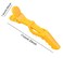 AKOAK 6 PCS Professional Anti slip Crocodile Clip - Large Styling Hair Clip for Women's Thick Hair, Dyeing or Hair Care Partition Positioning Clip, Salon DIY Accessories (Yellow)