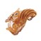 Autumn Squirrel Shape Hair Claw Clip Colorful Animal Non-Slip Hair Accessories for Medium Hair Women Girls