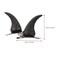 Beaupretty 4 Pieces Halloween Devil Horn Hair Clips Devil Ears Devil Horns Headband Glitter Hair Clips Halloween Hair Clips for Christmas Cosplay Costume (Black)