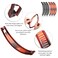 WILLBOND Banana Clip, 6 Pcs Fish-shaped Banana Hair Clip, 5.9 inches in Length, 2 cm in Width, for Women with Thin Hair, Clamp Accessory for People with Less Hair, 6 Count