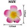 40PCS Frangipani Artificial Foam Hair Clips for Bridal, Wedding, Luau, Beach, Tropical Party Decorations
