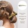 6 Pack 5.5 Inch Long Big Acrylic Alligator Hair Clips for Styling Non Slip Metal Duckbill Clips Barrettes Hairpins Ponytail Holders Bun Horn Clamps Accessories for Women Girls