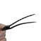 20 Pcs 3.5 Inches Duck Bill Hair Clips Black Metal Alligator Curl Clips with Holes Styling Clips for Salon Hair Extensions