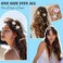 Seashell Hair Clip,6PCS Shell Pearl Starfish Hair Clips,Unique Novelty Beach Ocean Mermaid Hair Accessories for Women Girls,Hair Decoration for Halloween Christmas Weddings Party Evenings
