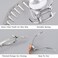 Ahoney 4 Pcs Pearl Barrettes for Women - 4.2 French Hair Clips with Fancy Pearls for Thick Hair (Silver+Gold)