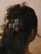 MINACHI Bohemian Retro Style Butterfly Hair Claws, Hair Clip, Alloy Resin Multicolor Hair Accessories for Women