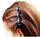 Black Double Layers Twist Band Plait Hair Clips Front Hair Clips Hairpin Fashion Braider Hair Tools Hair Styling Accessories for Women and Girls, Hair Clips, Clips and Barrettes