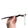 Classic Chinese Wooden Hair Sticks - Handmade Flower Hairpins and Chopsticks for Elegant Updos Floral Hairpin Wooden Hair Clip 1Pack