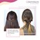 Brown Mini Hair Claw Clips for Fine Hair, Strong Grip Pain-Free Tiny 90s Hair Styling Accessories for Women, Girls, Kids - 50 pcs