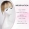 EMMOR Clip in Bangs, 100% Human Hair Bangs with 3 Non-slip Clips, 360&deg;Cover Top HairPieces with 5 inch Wispy Fringes for enhancing Women's Facial Features(Ombre Ash Blonde)