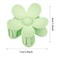 12 Pieces Flower Claw Clips for Women Girls - Large, Strong Hold Jaw Clips in 12 Matte Colors for Thick and Thin Hair