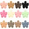 12 Pieces Flower Claw Clips for Women Girls - Large, Strong Hold Jaw Clips in 12 Matte Colors for Thick and Thin Hair