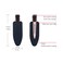 minihope 12 pieces No Bend Hair Clips, Curl Pin Clips, No Crease Hair Clips for Makeup Application，2022 style, non-slip.Hair won't get caught between plastic attached to metal. (Black)&hellip;