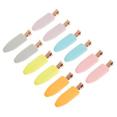 minihope Flat Hair Clips Makeup Hair Clips Hair Clips for Bangs 12 Cont (light)&hellip;