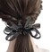Forest-style Hair Bow Clips Bride Hair Pins Beads Bowknot Clips Barrette for Women Girls Party Wedding Hair Accessories